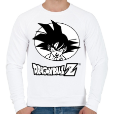 PRINTFASHION dragon-ball - Férfi pulóver - Fehér férfi pulóver, kardigán