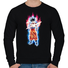 PRINTFASHION dragon ball - Férfi pulóver - Fekete férfi pulóver, kardigán