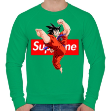 PRINTFASHION Dragon Ball - Férfi pulóver - Zöld férfi pulóver, kardigán
