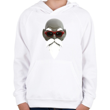 PRINTFASHION Dragon Ball - Gyerek kapucnis pulóver - Fehér gyerek pulóver, kardigán