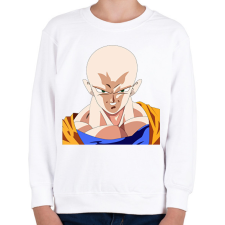 PRINTFASHION Dragon Ball - Gyerek pulóver - Fehér gyerek pulóver, kardigán