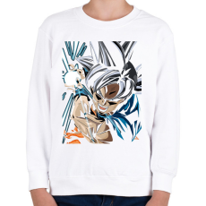 PRINTFASHION Dragon Ball - Gyerek pulóver - Fehér