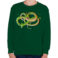 PRINTFASHION dragon ball - Gyerek pulóver - Sötétzöld gyerek pulóver, kardigán