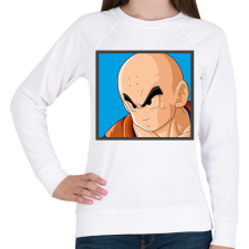 PRINTFASHION Dragon ball karakterek14 - Női pulóver - Fehér női pulóver, kardigán