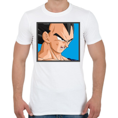 PRINTFASHION Dragon ball karakterek1 - Férfi póló - Fehér