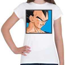 PRINTFASHION Dragon ball karakterek1 - Női póló - Fehér