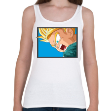 PRINTFASHION Dragon ball karakterek4 - Női atléta - Fehér női trikó