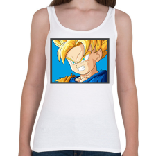 PRINTFASHION Dragon ball karakterek5 - Női atléta - Fehér női trikó