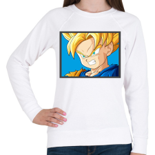 PRINTFASHION Dragon ball karakterek5 - Női pulóver - Fehér női pulóver, kardigán