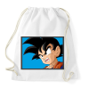 PRINTFASHION Dragon ball karakterek9 - Sportzsák, Tornazsák - Fehér