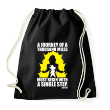 PRINTFASHION Dragon Ball - Kezdet - Sportzsák, Tornazsák - Fekete tornazsák