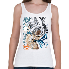 PRINTFASHION Dragon Ball - Női atléta - Fehér