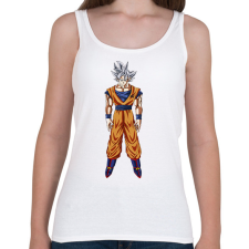 PRINTFASHION Dragon Ball - Női atléta - Fehér női trikó