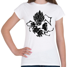 PRINTFASHION dragon ball - Női póló - Fehér női póló