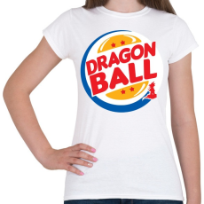 PRINTFASHION Dragon Ball - Női póló - Fehér