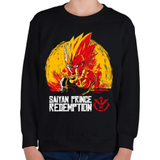 PRINTFASHION Dragon Ball Redemption - Gyerek pulóver - Fekete