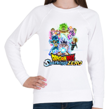 PRINTFASHION Dragon Ball Sparking Zero - Női pulóver - Fehér női pulóver, kardigán