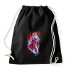 PRINTFASHION dragon ball super-saiyan-hair - Sportzsák, Tornazsák - Fekete