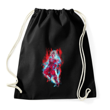 PRINTFASHION dragon ball super-saiyan-hair - Sportzsák, Tornazsák - Fekete tornazsák