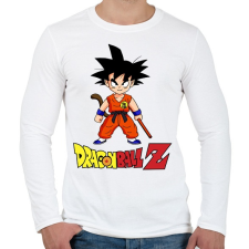 PRINTFASHION Dragon Ball Z - Férfi hosszú ujjú póló - Fehér férfi póló
