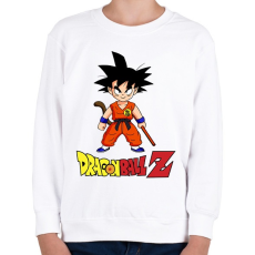PRINTFASHION Dragon Ball Z - Gyerek pulóver - Fehér