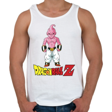 PRINTFASHION Dragon ball Z Kid Buu - Férfi atléta - Fehér