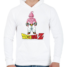 PRINTFASHION Dragon ball Z Kid Buu - Férfi kapucnis pulóver - Fehér