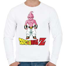 PRINTFASHION Dragon ball Z Kid Buu - Férfi pulóver - Fehér férfi pulóver, kardigán