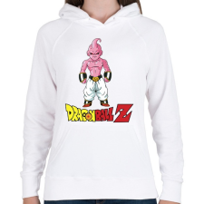 PRINTFASHION Dragon ball Z Kid Buu - Női kapucnis pulóver - Fehér női pulóver, kardigán