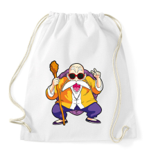 PRINTFASHION Dragonbaal - Zseniális Teknős - Sportzsák, Tornazsák - Fehér tornazsák