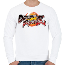 PRINTFASHION Dragonball FighterZ - Férfi pulóver - Fehér férfi pulóver, kardigán