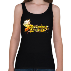 PRINTFASHION DragonBall: Legends - Női atléta - Fekete