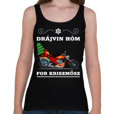 PRINTFASHION DRÁJVIN HÓM 2 - Női atléta - Fekete női trikó