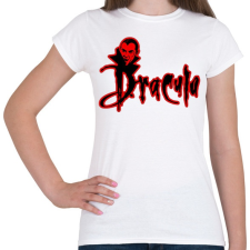 PRINTFASHION Drakula - Női póló - Fehér női póló
