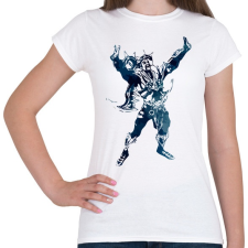 PRINTFASHION Draven - Női póló - Fehér női póló