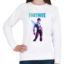 PRINTFASHION Dream Fortnite - Női pulóver - Fehér női pulóver, kardigán