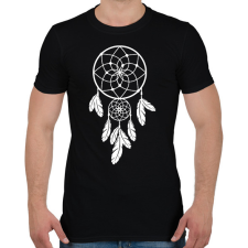 PRINTFASHION Dreamcatcher - Férfi póló - Fekete férfi póló