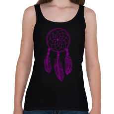 PRINTFASHION Dreamcatcher - Női atléta - Fekete