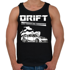 PRINTFASHION Drift - Férfi atléta - Fekete atléta, trikó