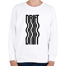 PRINTFASHION Drift - Gyerek pulóver - Fehér