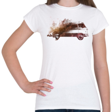 PRINTFASHION Drive me back home - Női póló - Fehér női póló