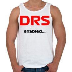 PRINTFASHION DRS enabled - Férfi atléta - Fehér