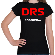 PRINTFASHION DRS  - Női póló - Fekete