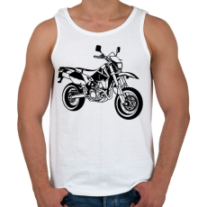 PRINTFASHION drz - Férfi atléta - Fehér