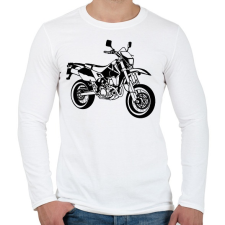 PRINTFASHION drz - Férfi hosszú ujjú póló - Fehér férfi póló