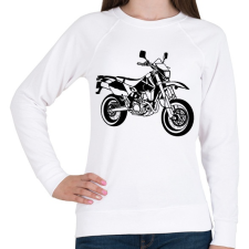 PRINTFASHION drz - Női pulóver - Fehér női pulóver, kardigán