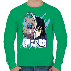 PRINTFASHION DS - Bora - Férfi pulóver - Zöld