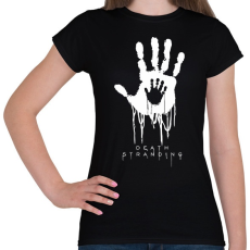 PRINTFASHION DS Hand - Női póló - Fekete