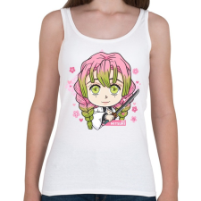 PRINTFASHION DS Mitusri - Női atléta - Fehér női trikó