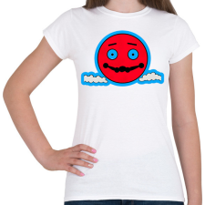 PRINTFASHION DSL Cloud Smiley #4 - Női póló - Fehér női póló